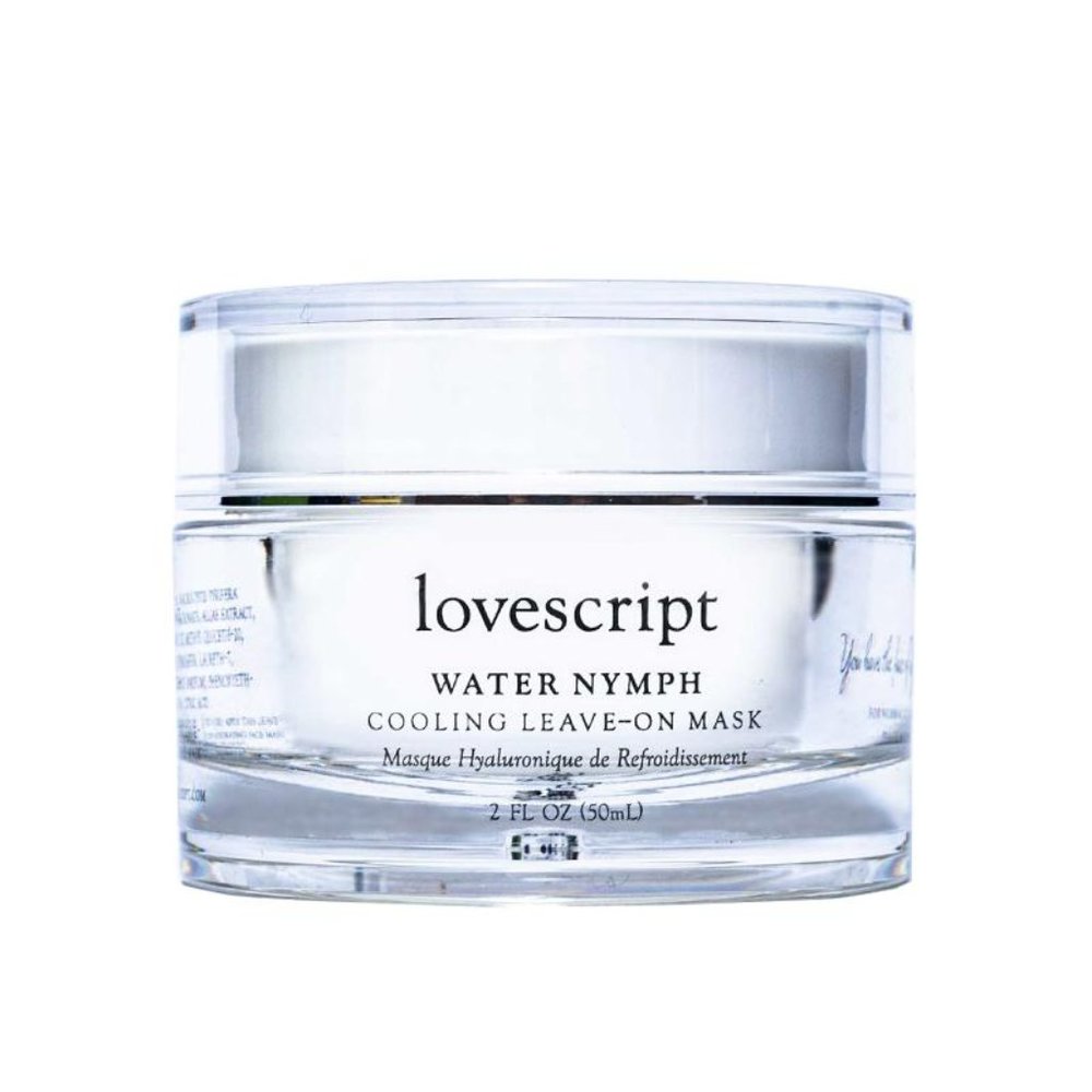 LOVESCRIPT- Water Nymph Cooling Leave-On Mask, BRAND NEW   **OPEN TO OFFERS**